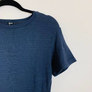 Monrow Shirred T-Shirt Dress Size XS